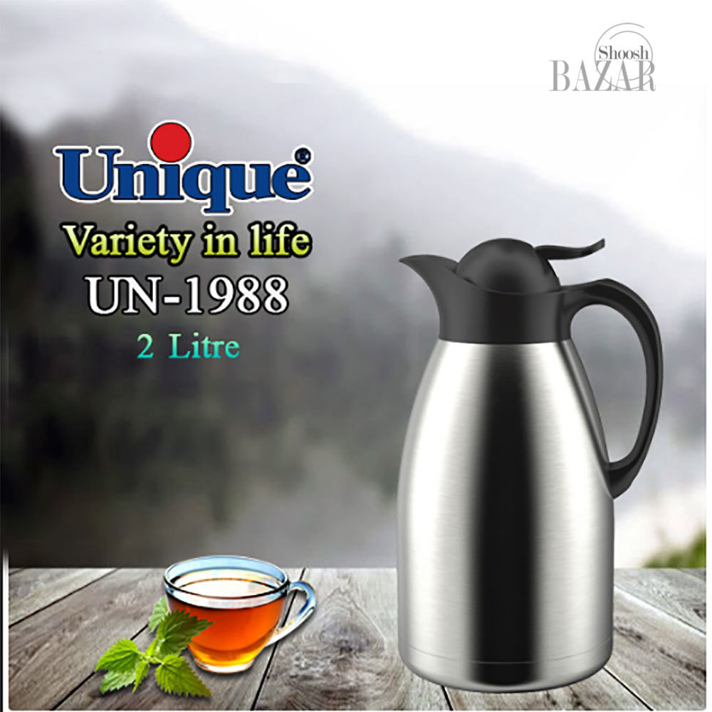 فلاسک استیل 2 لیتر یونیک کد 1988