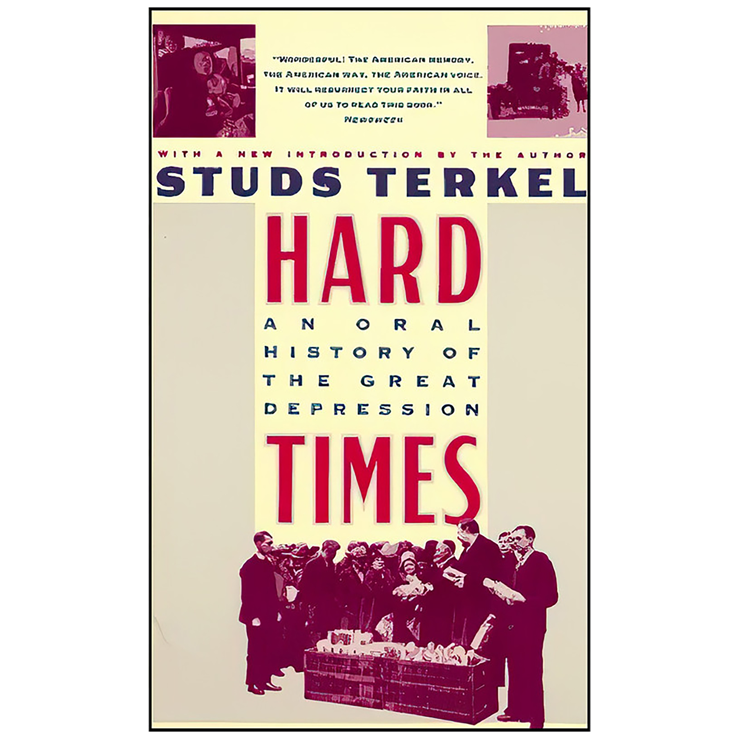 کتاب Hard Times اثر Studs Terkel انتشارات Pantheon