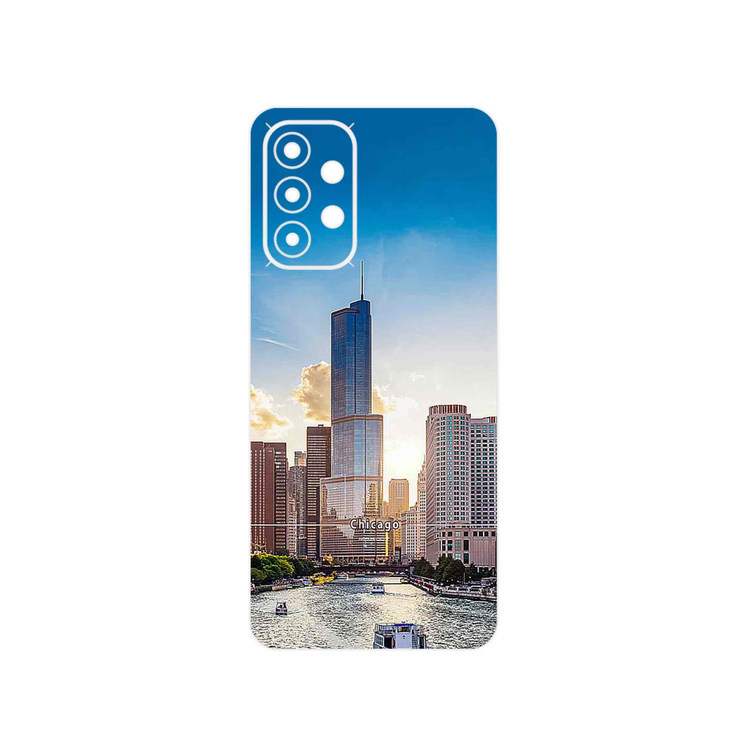 برچسب پوششی ماهوت مدل City of Chicago مناسب برای گوشی موبایل سامسونگ Galaxy A23