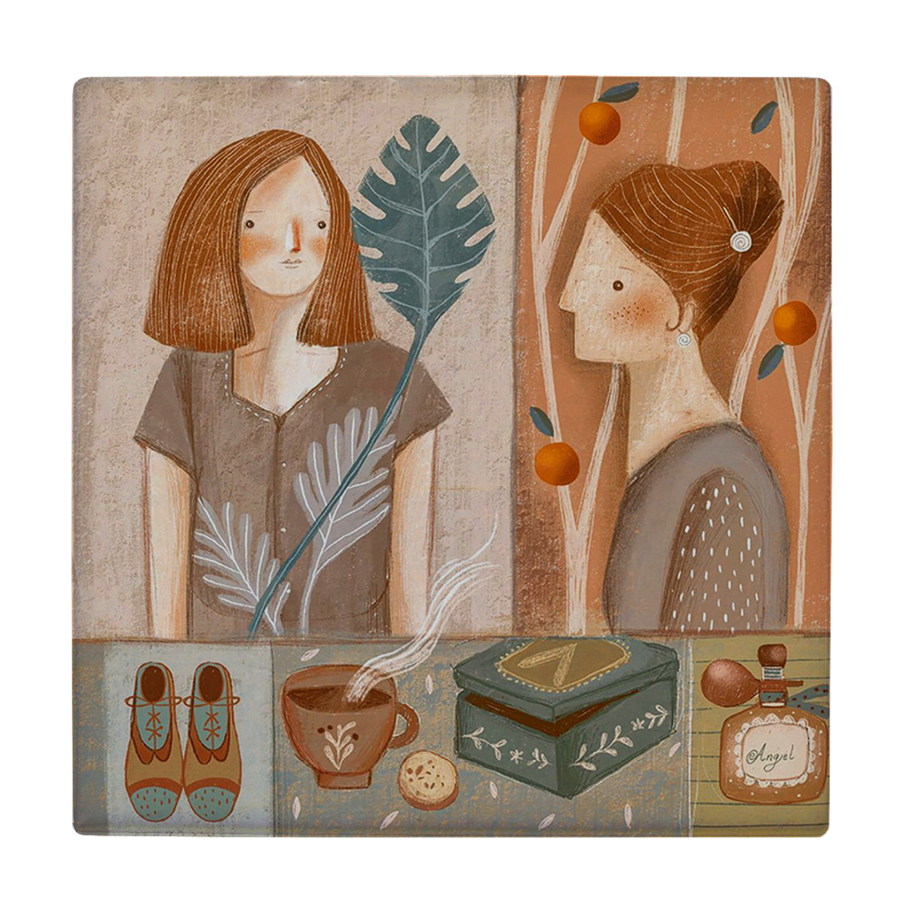 کاشی کارنیلا مدل لوحی کد klh864