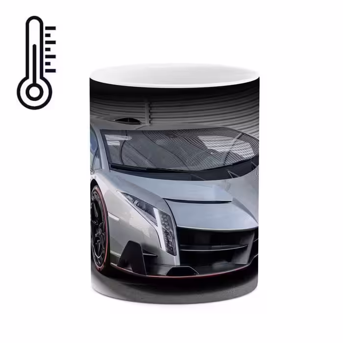 ماگ حرارتی طرح ماشین lamborghini huracan مدل mgph15590