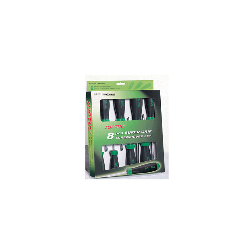 پیچ گوشتی جعبه ای 8 عددی تاپ تول TOPTUL مدل GAAE0807