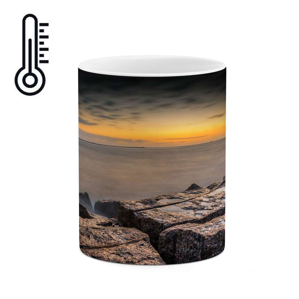 ماگ حرارتی طرح منظره زیبا  مدل mgph13551