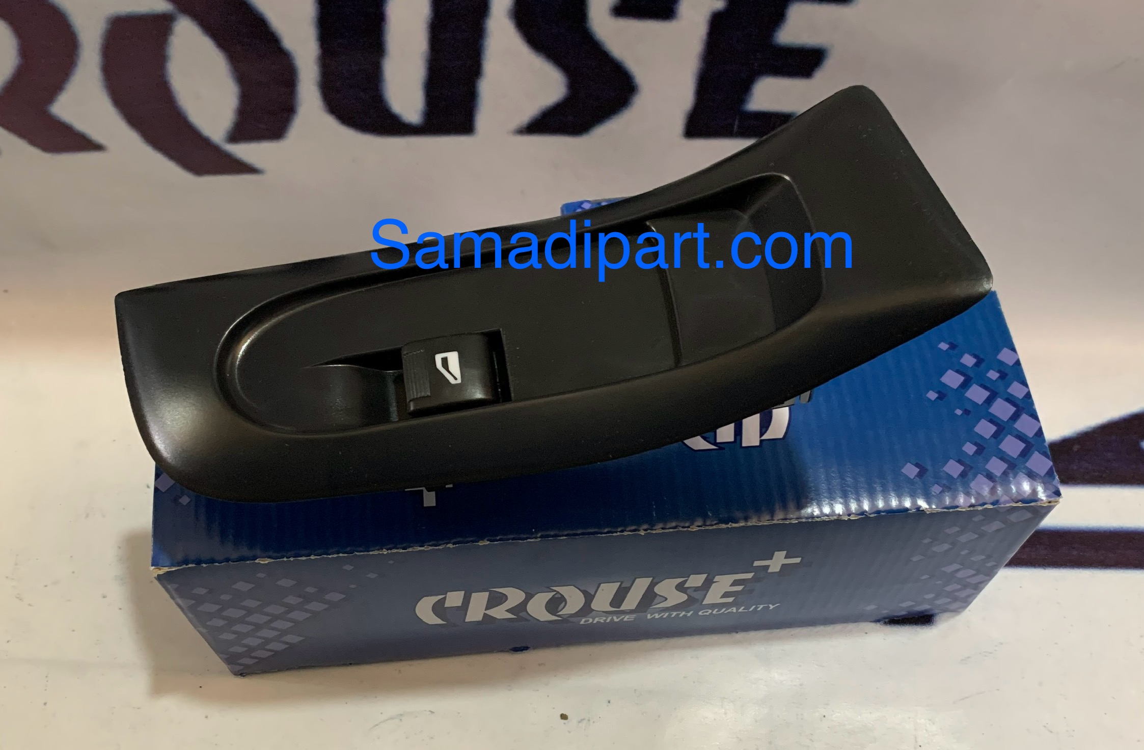 مجموعه قاب و کلید شیشه بالابر سمند کروز (CR33079001)