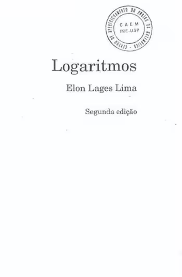 خرید و دانلود نسخه کامل کتاب Logaritmos