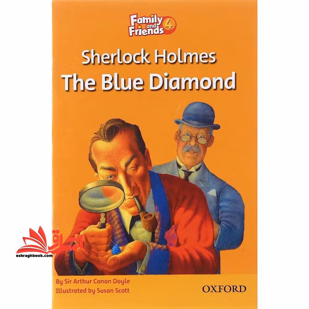 Sherlock Holmes The Blue Diamond Family Friends 4 - فروشگاه کتاب اشراق