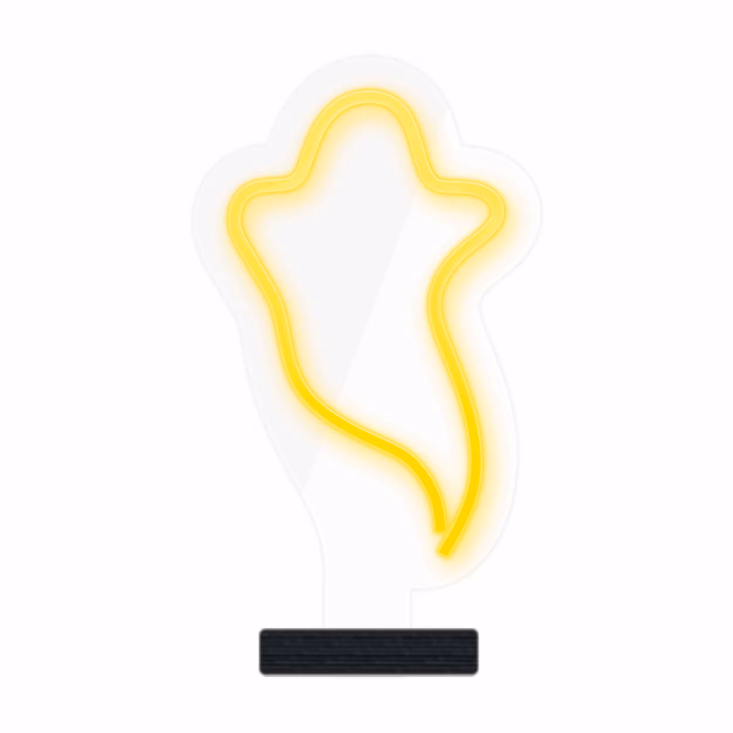 چراغ رومیزی ریموت دار مدل GHOST-GL_YL-GLASS