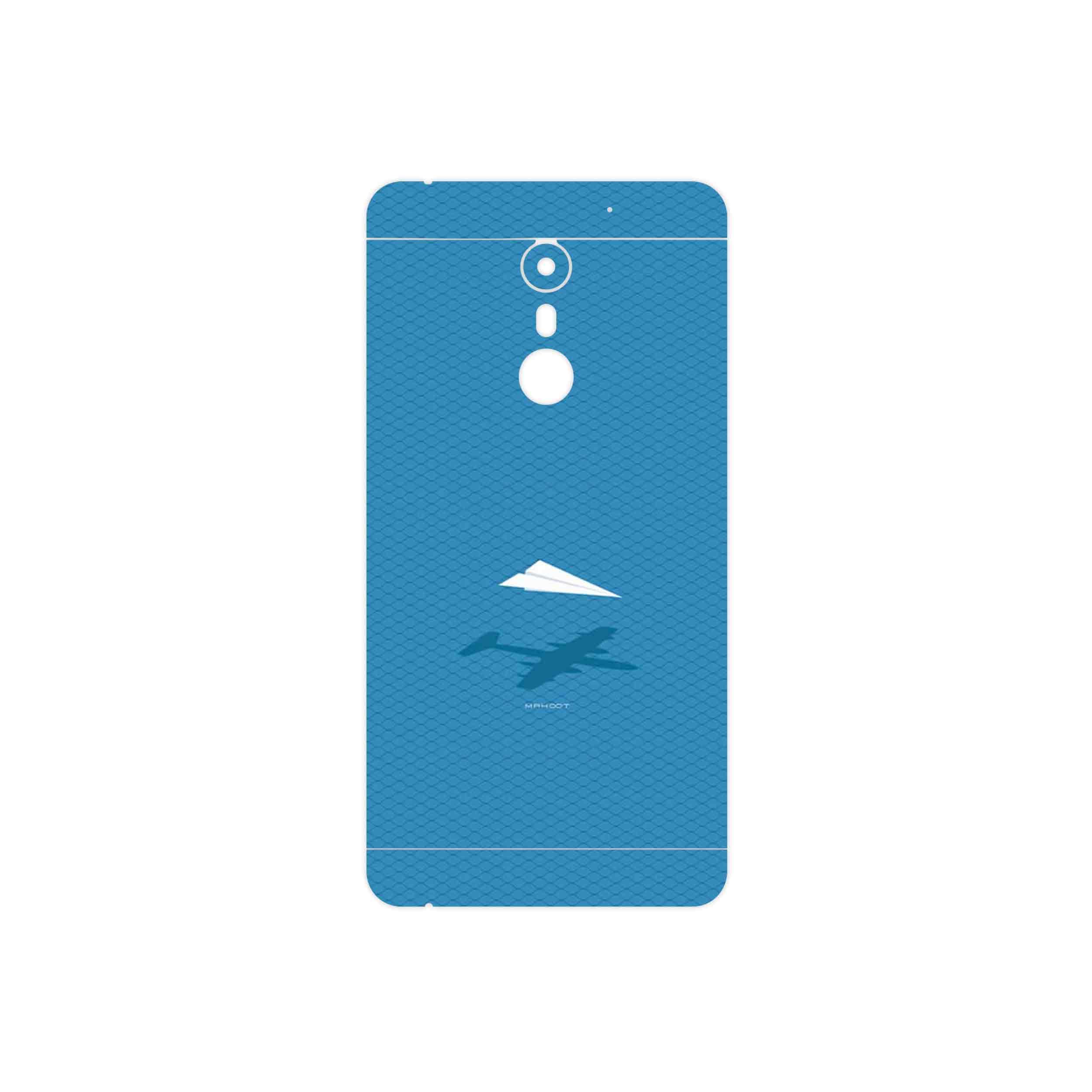 برچسب پوششی ماهوت مدل Minimal Paper Airplane مناسب برای گوشی موبایل یومی Super