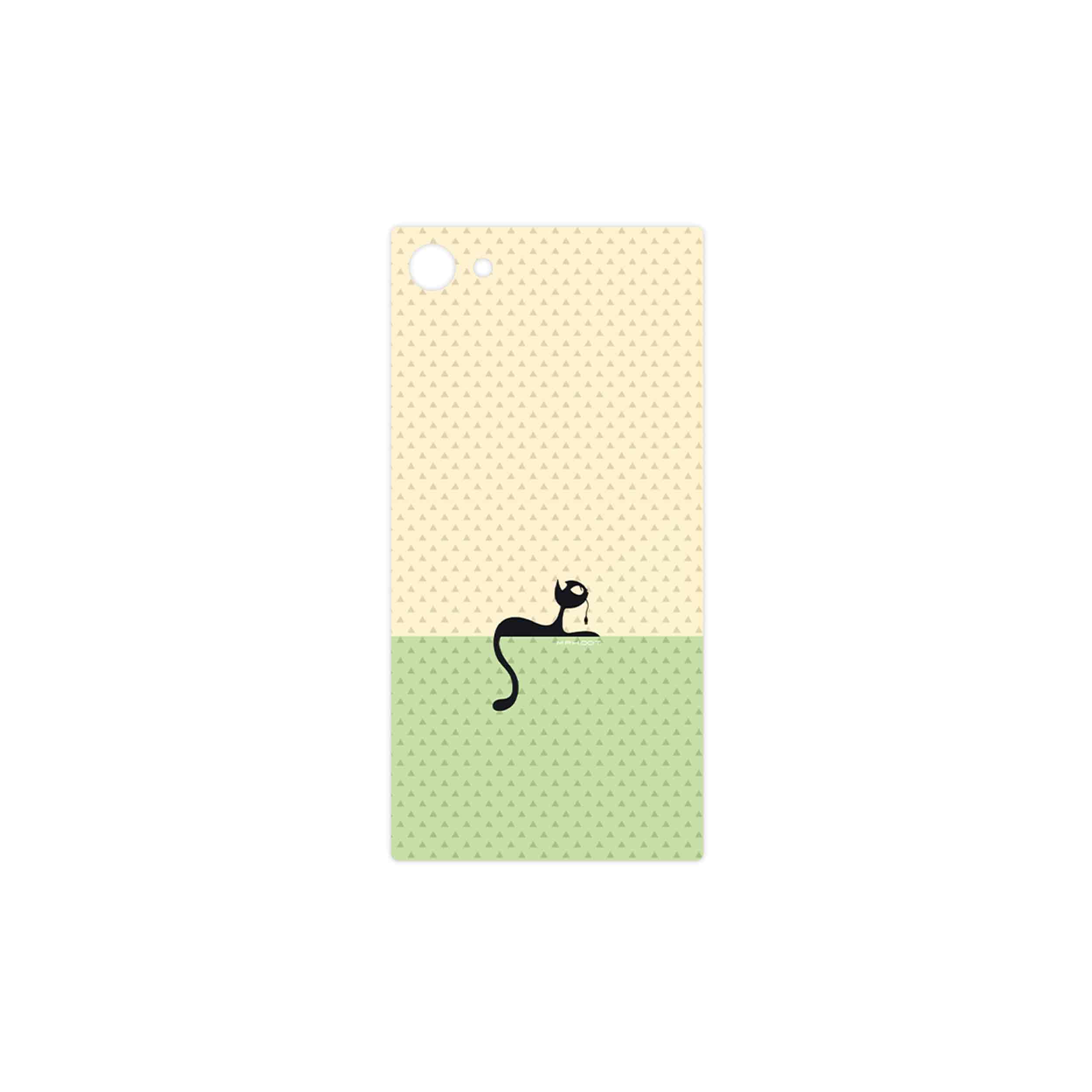 برچسب پوششی ماهوت مدل Minimal Internet Cat Icon مناسب برای گوشی موبایل سونی Xperia Z5 Compact