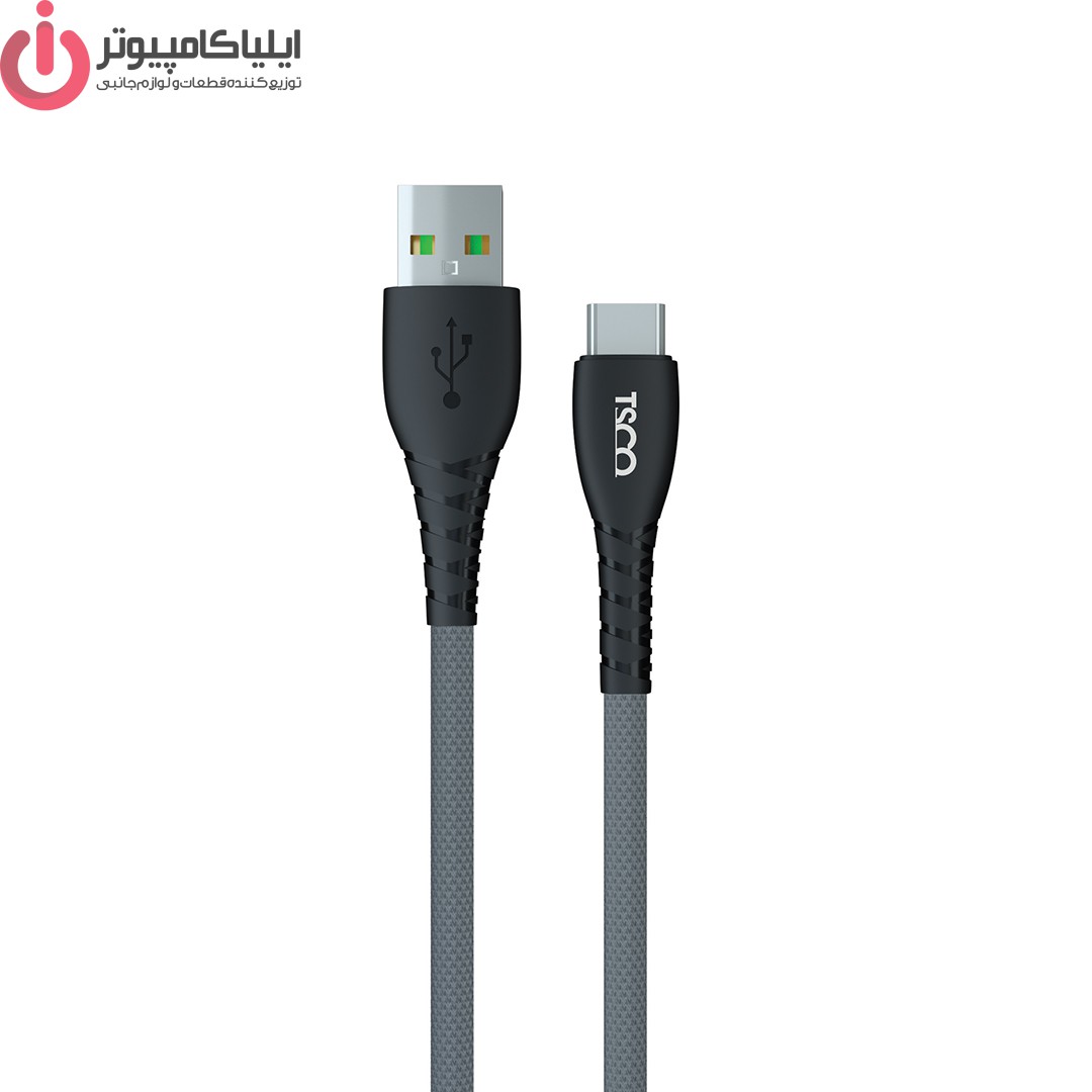 کابل تبدیل USB به USB-C تسکو مدل TCC205 طول 1 متر