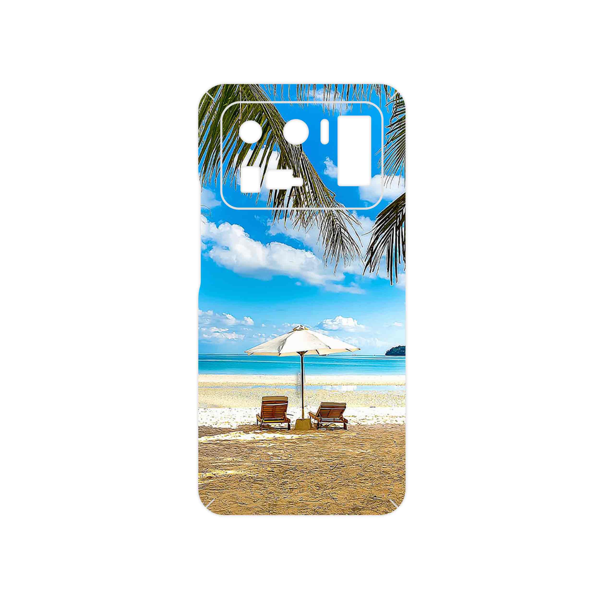 برچسب پوششی ماهوت مدل Beach مناسب برای گوشی موبایل شیائومی Mi 11 Ultra