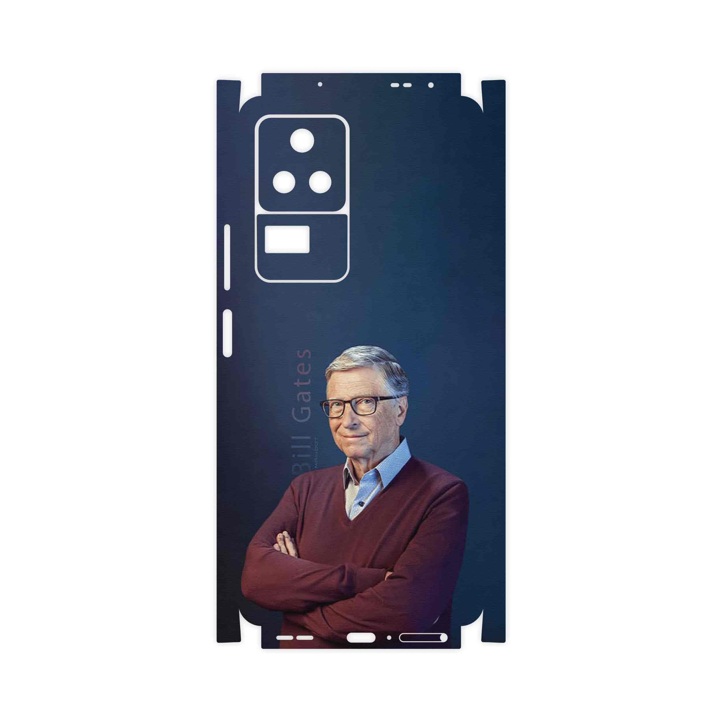 برچسب پوششی ماهوت مدل Bill_Gates-FullSkin مناسب برای گوشی موبایل شیائومی Poco F4 5G