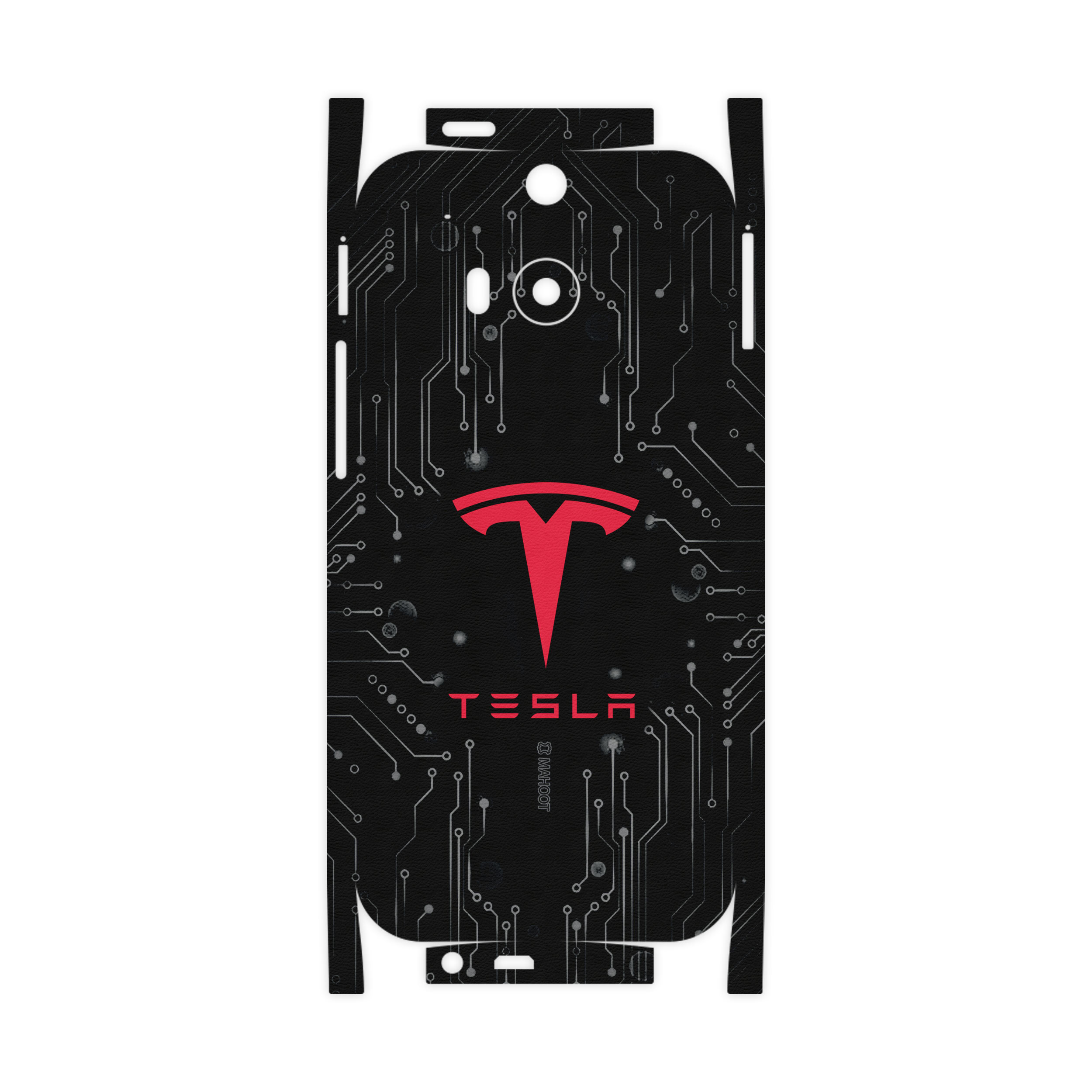 برچسب پوششی ماهوت مدل TESLA-Motors-FullSkin مناسب برای گوشی موبایل اچ تی سی One M8