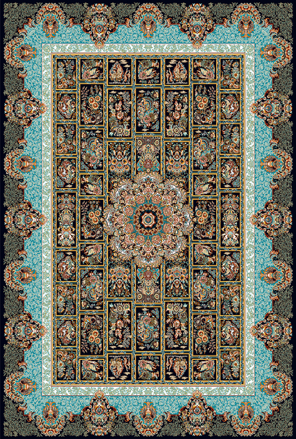 فرشینه و قالیچه مدرن مناسب هال و پذیرایی  کد420