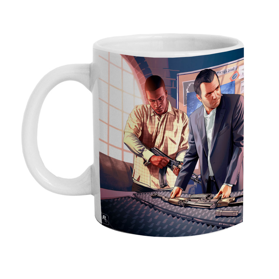 ماگ دارلی طرح جی تی ای مدل MG1907