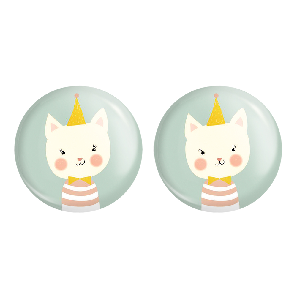 پیکسل خندالو مدل گربه کد 5245 به همراه مگنت