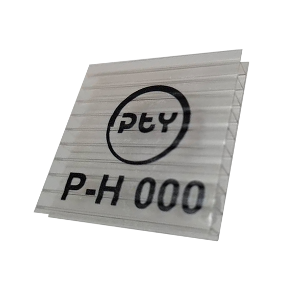 ورق پلی کربنات 6 میل 11 کیلویی دو جداره