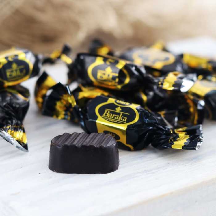شکلات دوسر پیچ تلخ باراکا / 500گرم