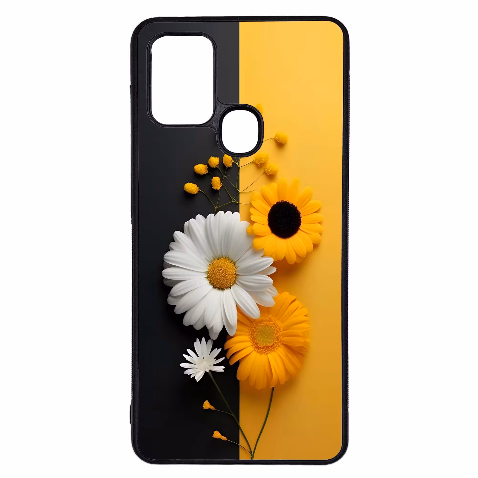 کاور طرح گل کد G-099 مناسب برای گوشی موبایل سامسونگ Galaxy A21s | دیجی قاب دونی