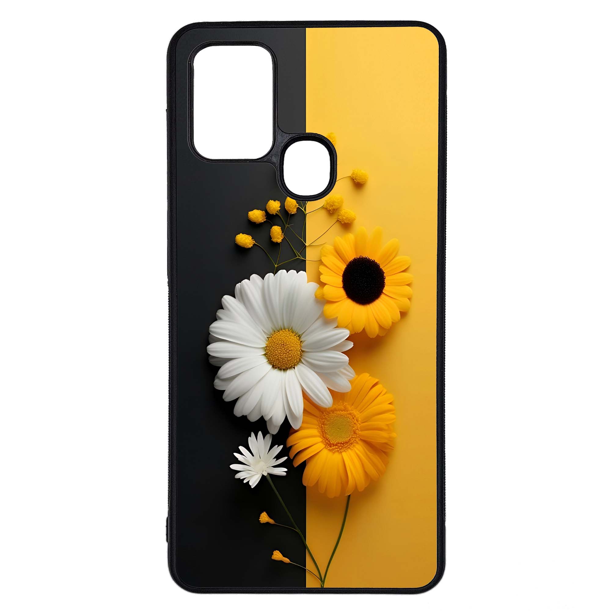 کاور طرح گل کد G-099 مناسب برای گوشی موبایل سامسونگ Galaxy A21s | دیجی قاب دونی