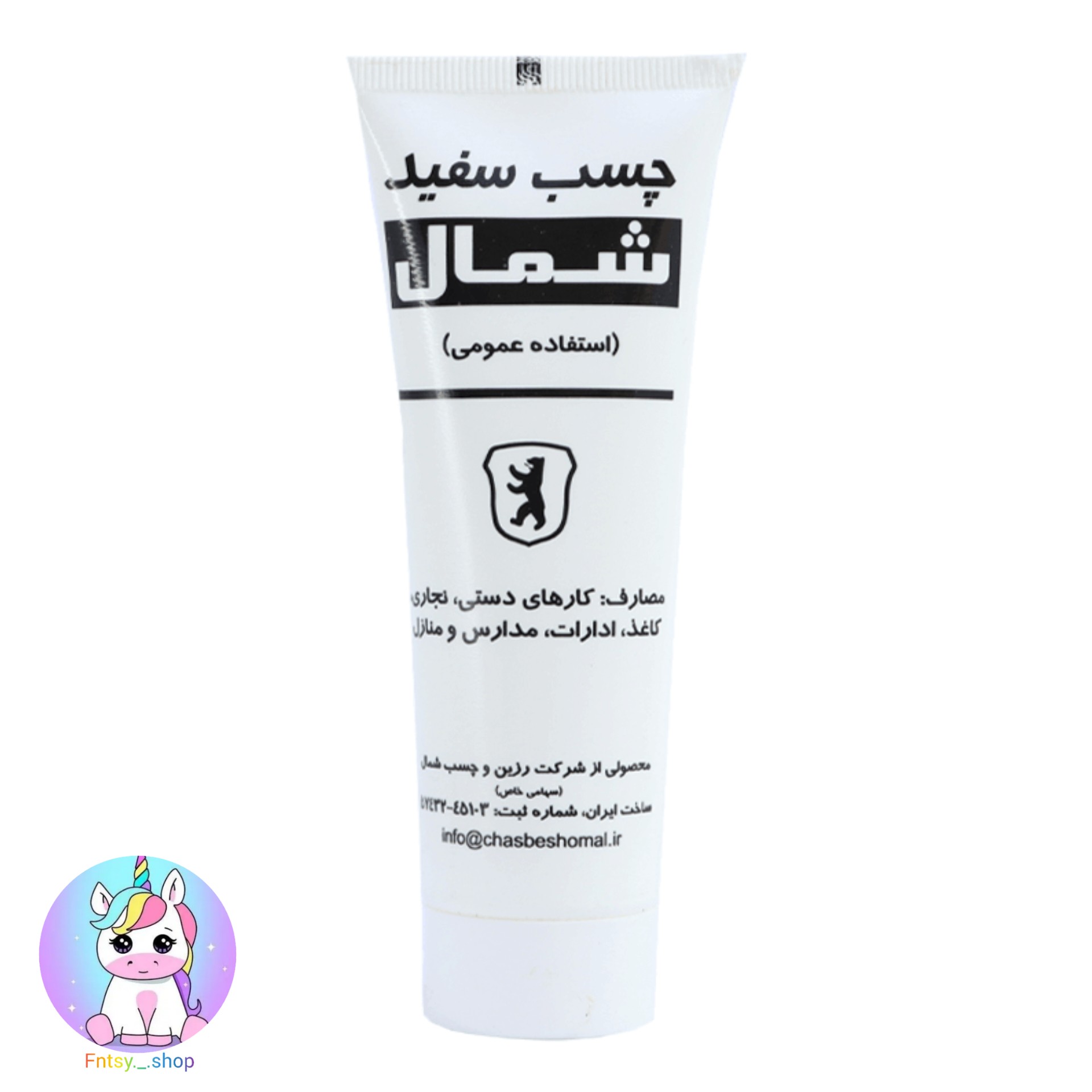 چسب چوب تیوپی برند شمال سایز کوچک