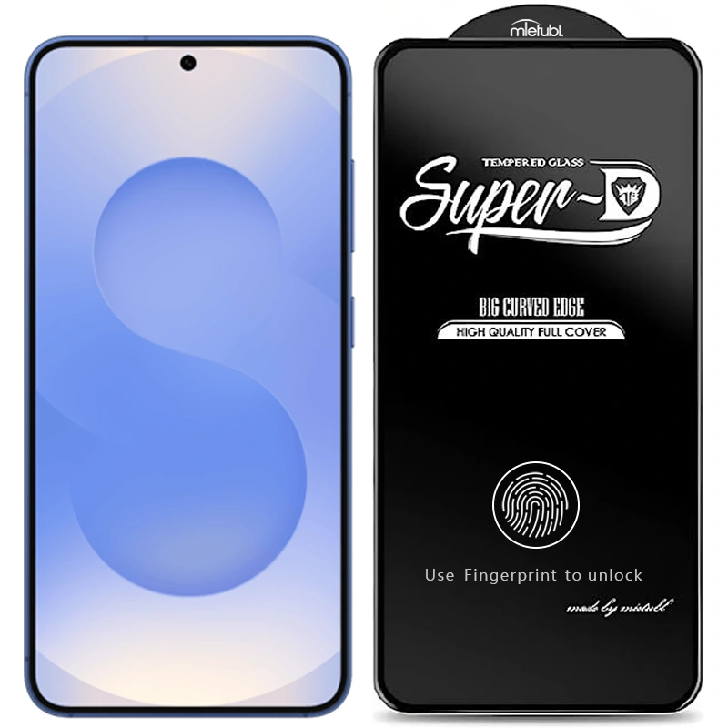 گلس گوشی Samsung Galaxy S25 Plus سوپر فلت فینگرپرینت از برند Mietubl