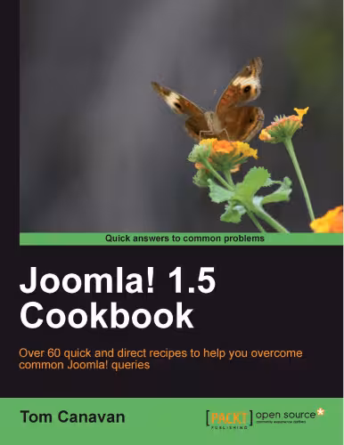 خرید و دانلود نسخه کامل کتاب Joomla! 1.5 Cookbook