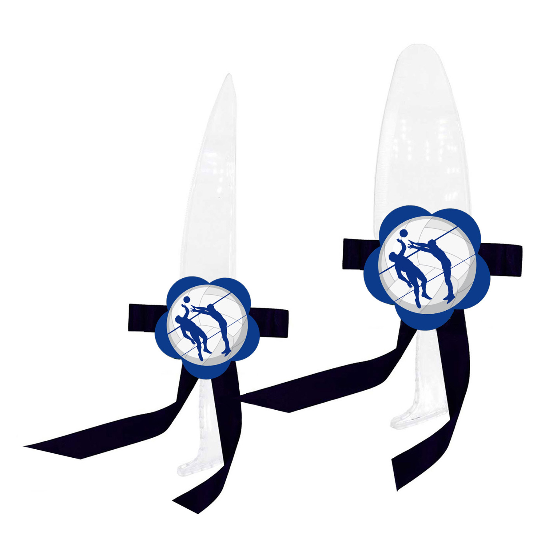  ست کارد و کفگیر سرو کیک مدل والیبال