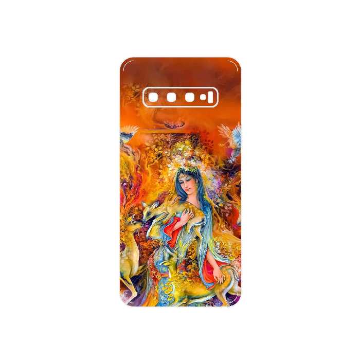 برچسب پوششی ماهوت مدل Persian miniature 2 مناسب برای گوشی موبایل سامسونگ Galaxy S10