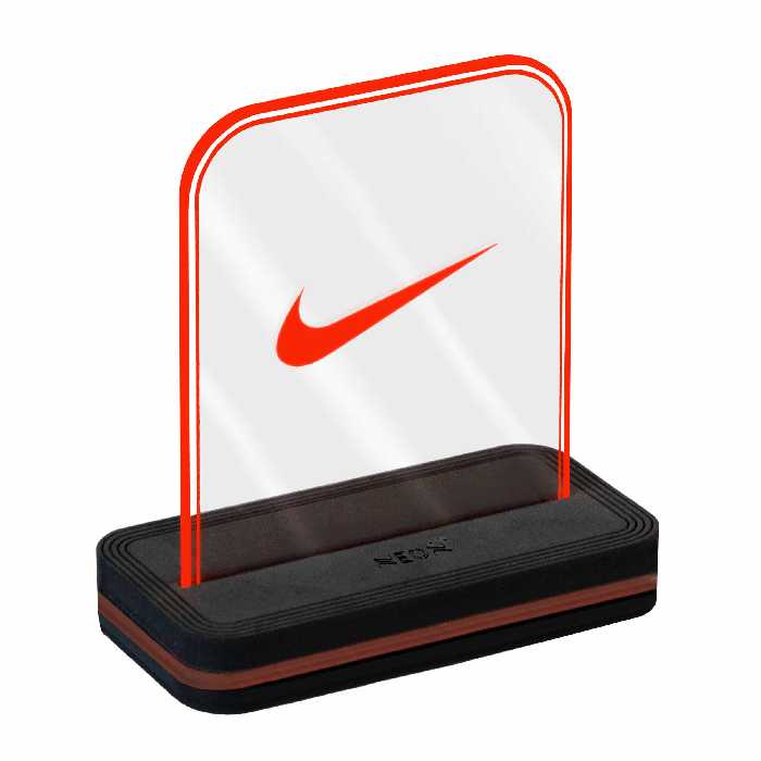 چراغ رومیزی نئون مدل NK_RED_AC