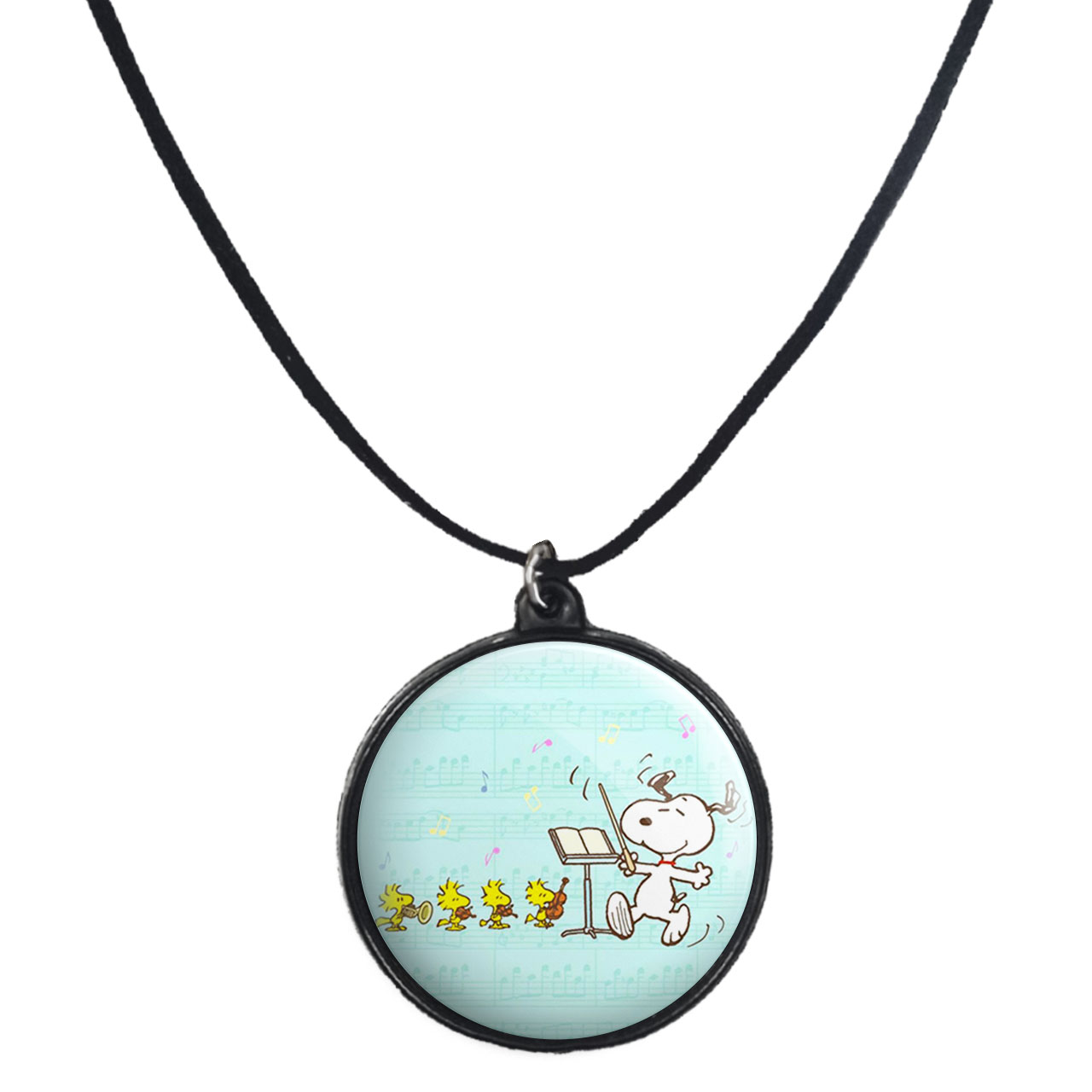 گردنبند پرمانه طرح اسنوپی کد pmb.14507