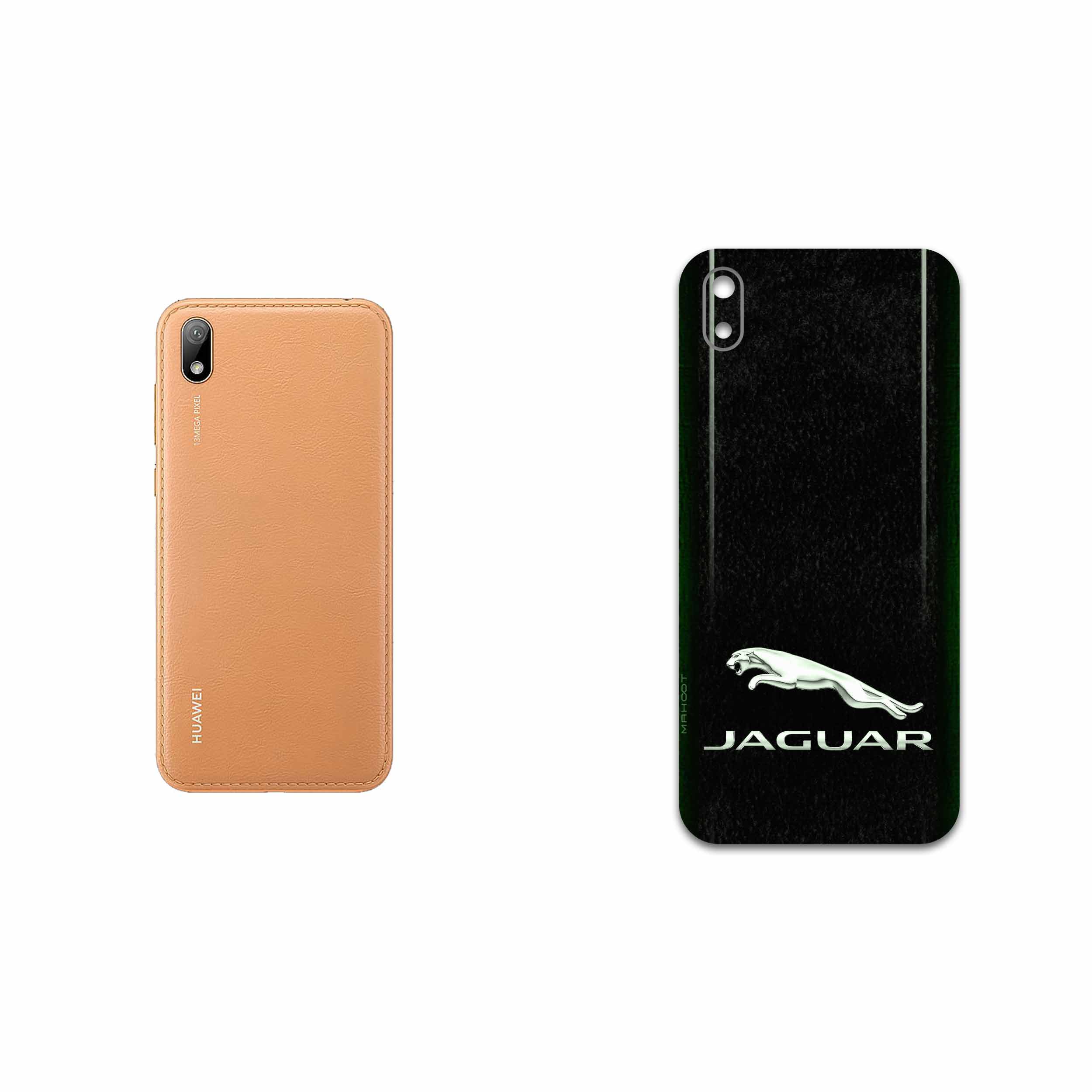 برچسب پوششی ماهوت مدل Jaguar Cars مناسب برای گوشی موبایل هوآوی Y5 2019