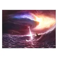 تابلوی ونسونی طرح Alein Storm سایز 50x70