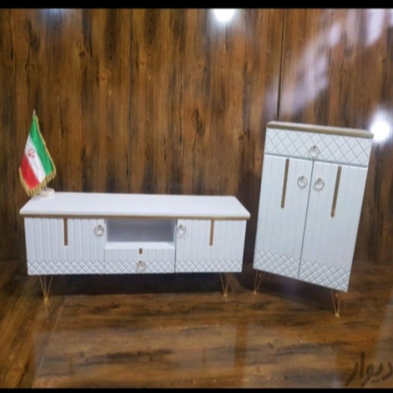 ست میز  تلویزیون و جا کفشی