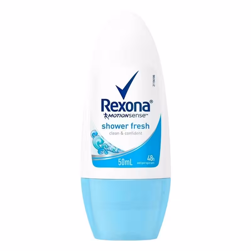 مام رول ضد تعریق رکسونا مدل SHOWER CLEAN حجم 50 ml