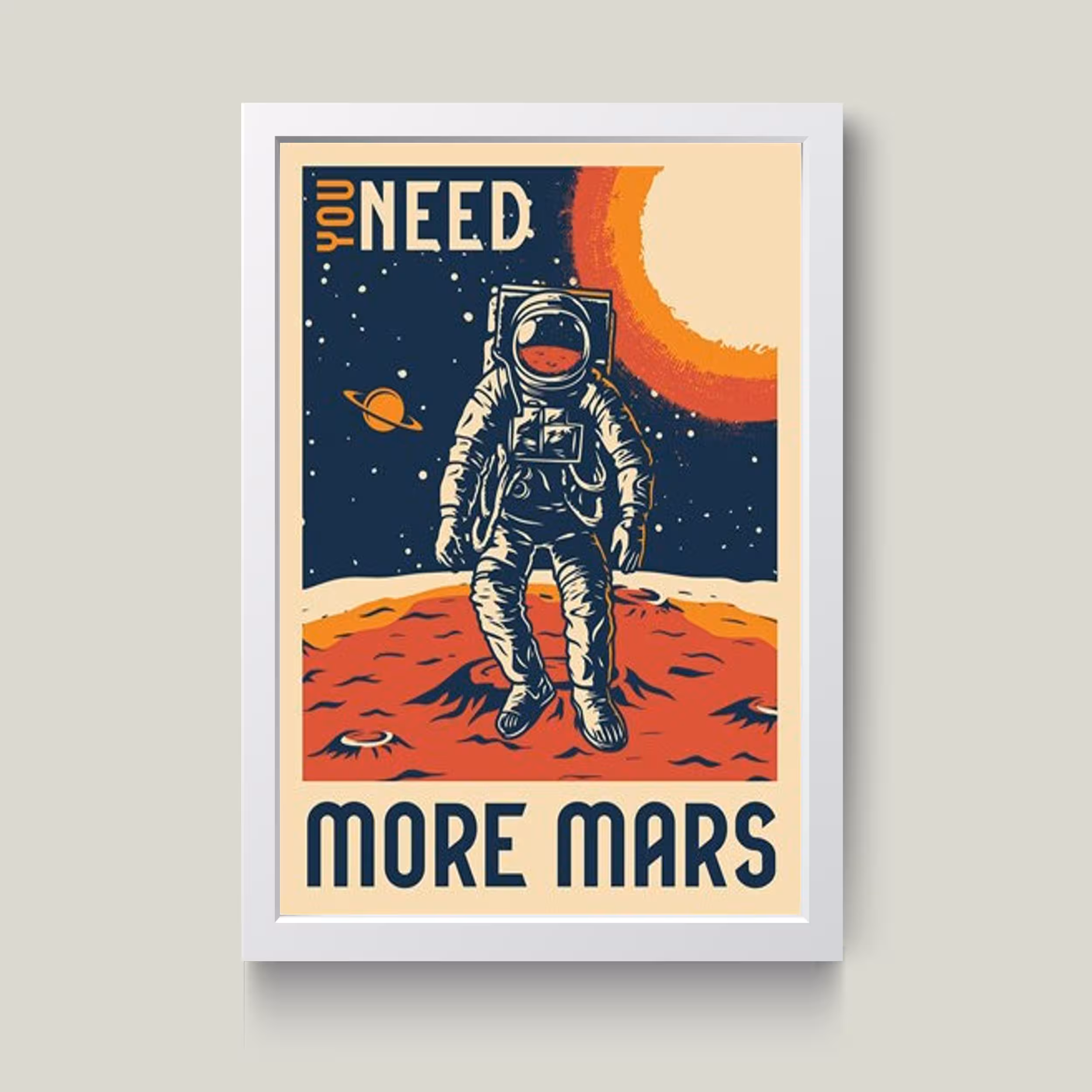 تابلو مدل Mars فضانورد کد m2680-b