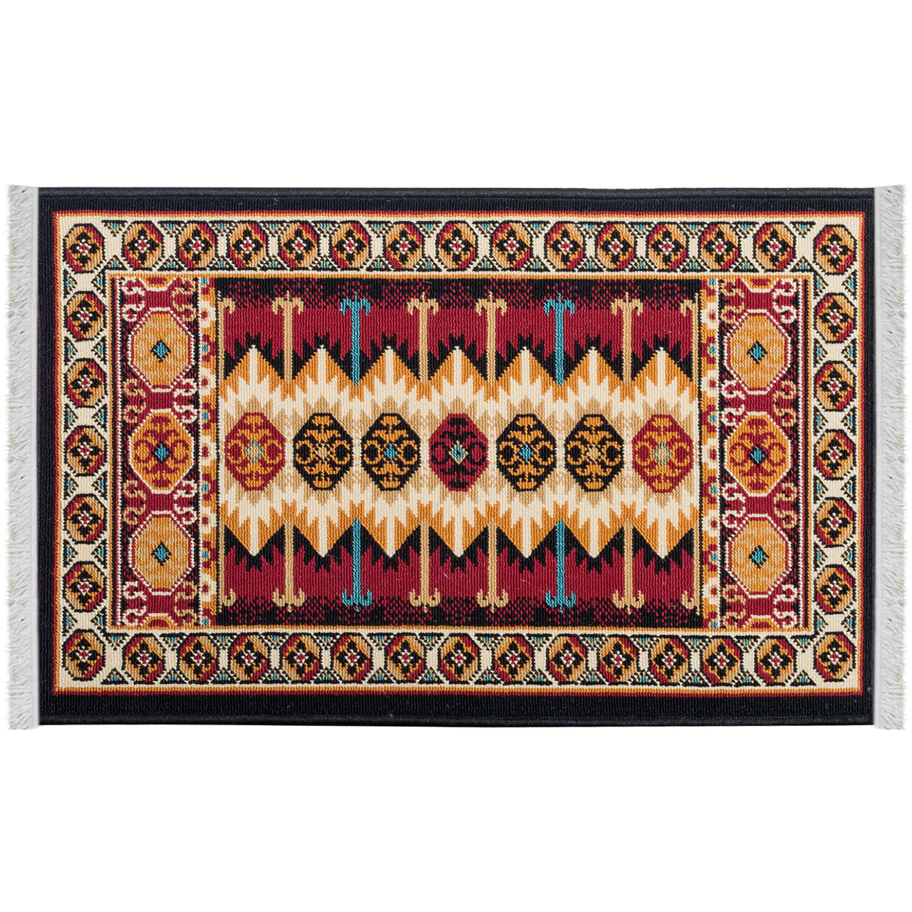 گلیم ماشینی کویر طرح سوپر گلیم مدل MT-KP508