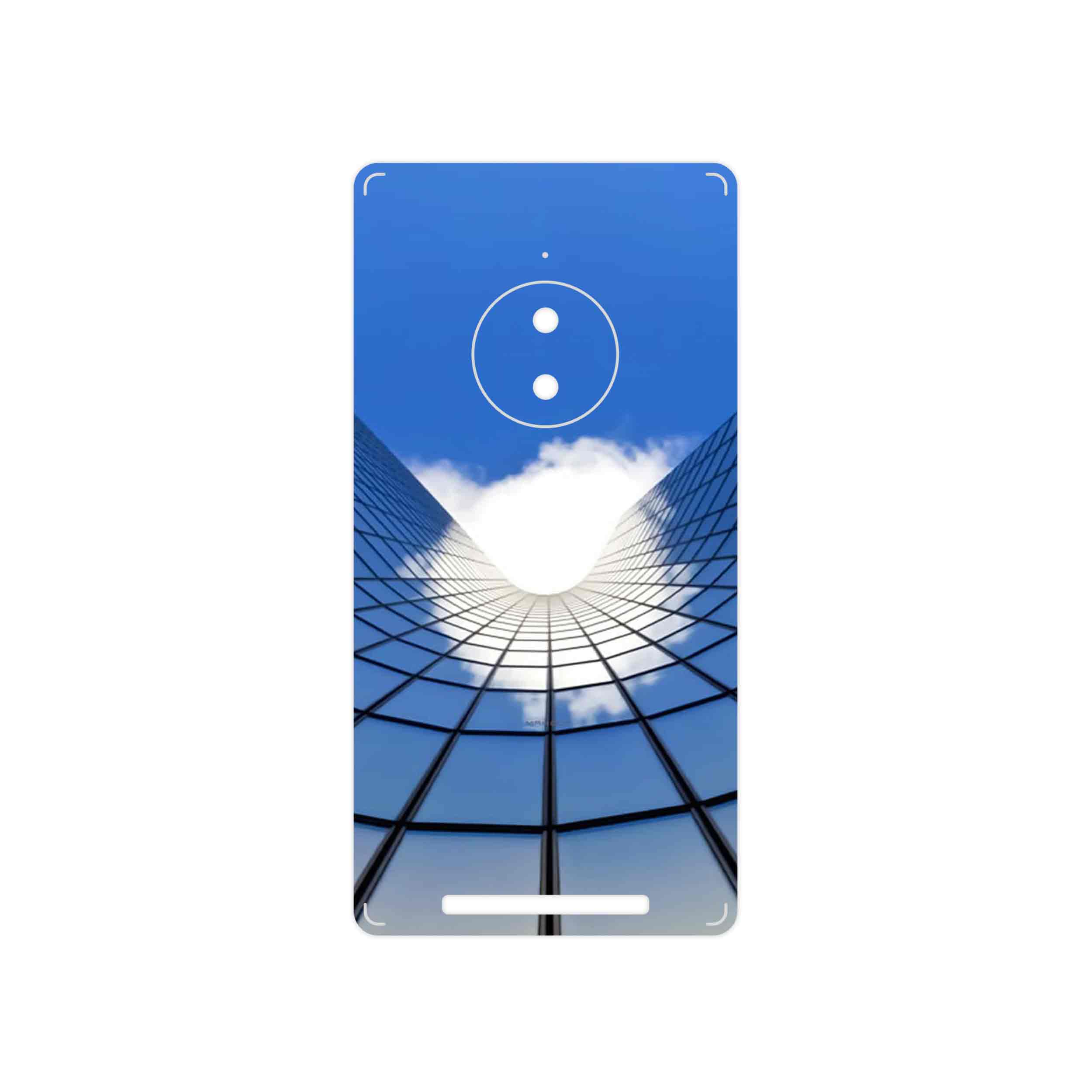برچسب پوششی ماهوت مدل Glass skyscraper مناسب برای گوشی موبایل نوکیا Lumia 830