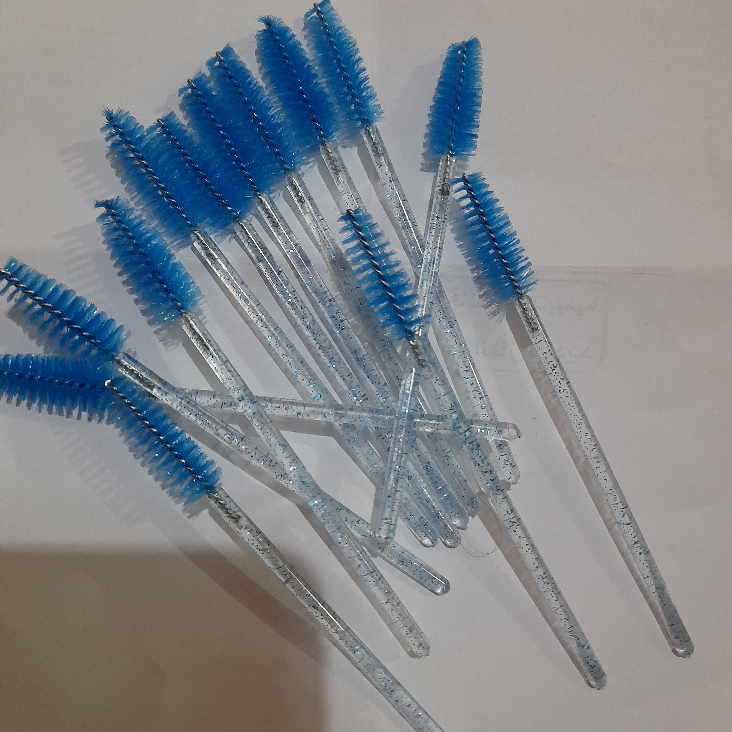 برس ابرو و مژه رنگی شیشه ای فروش تکی  به قیمت پخش عمده