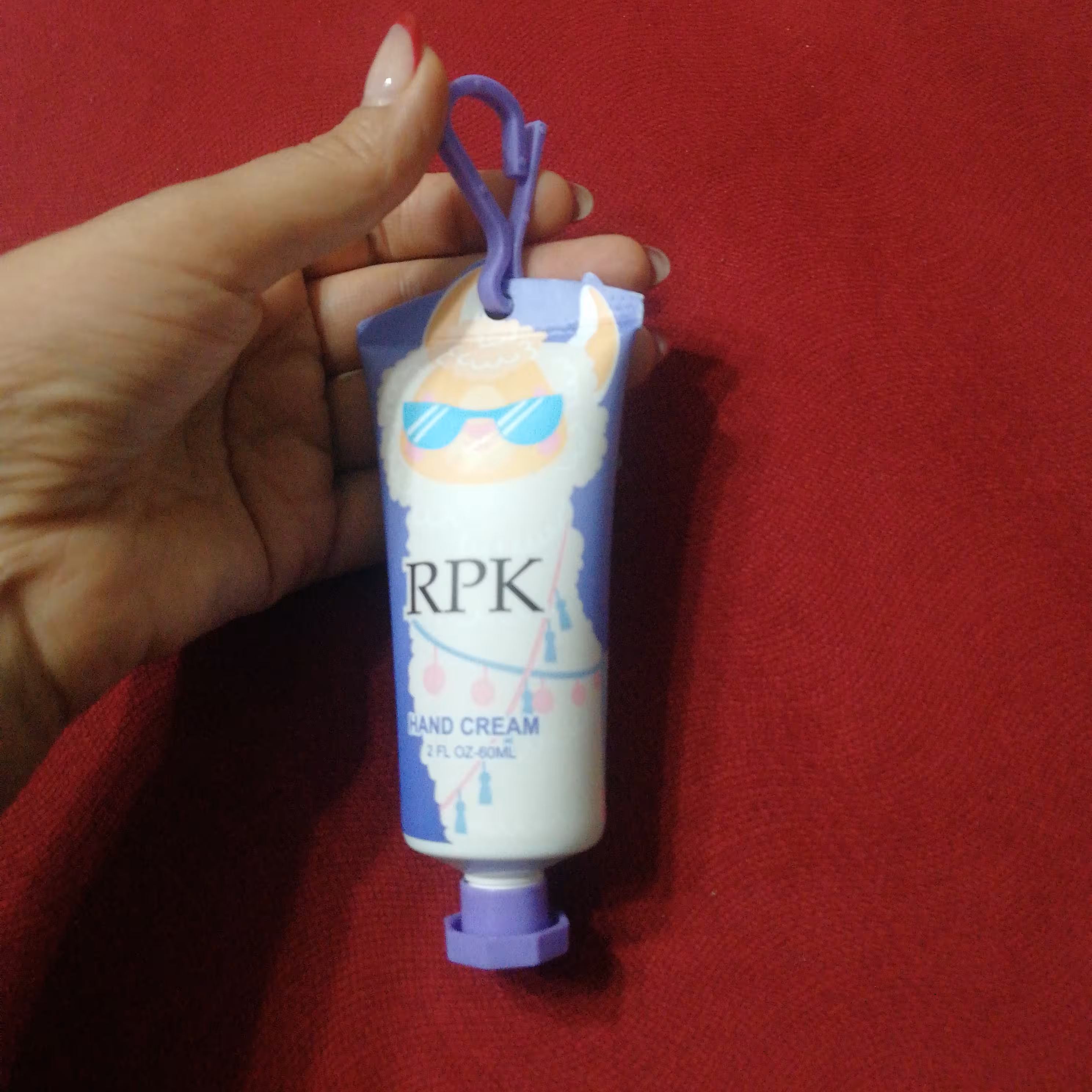 کرم و آبرسان تیوپی دست آر پی ک RPK جاکلید دار فانتزی 