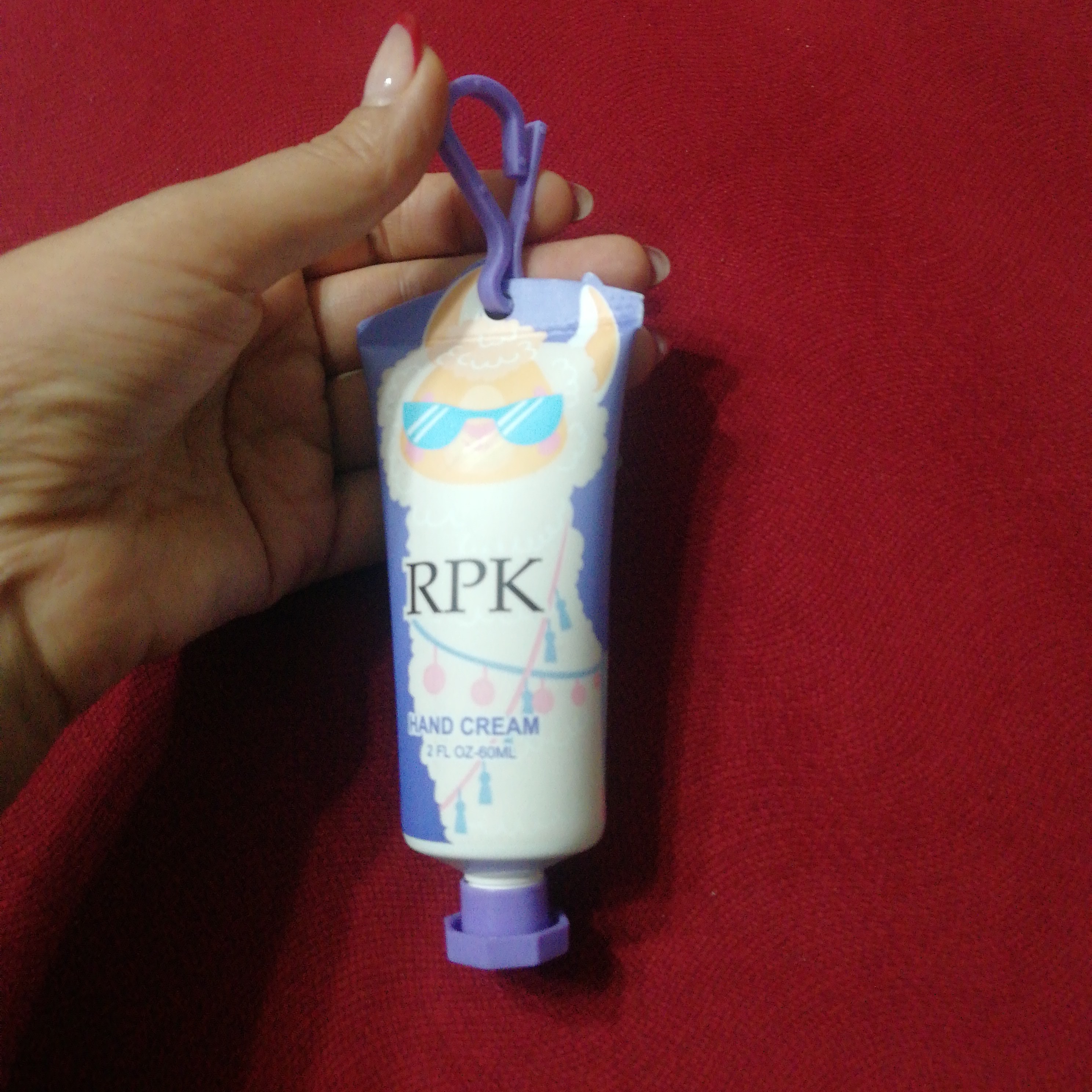 کرم و آبرسان تیوپی دست آر پی ک RPK جاکلید دار فانتزی 