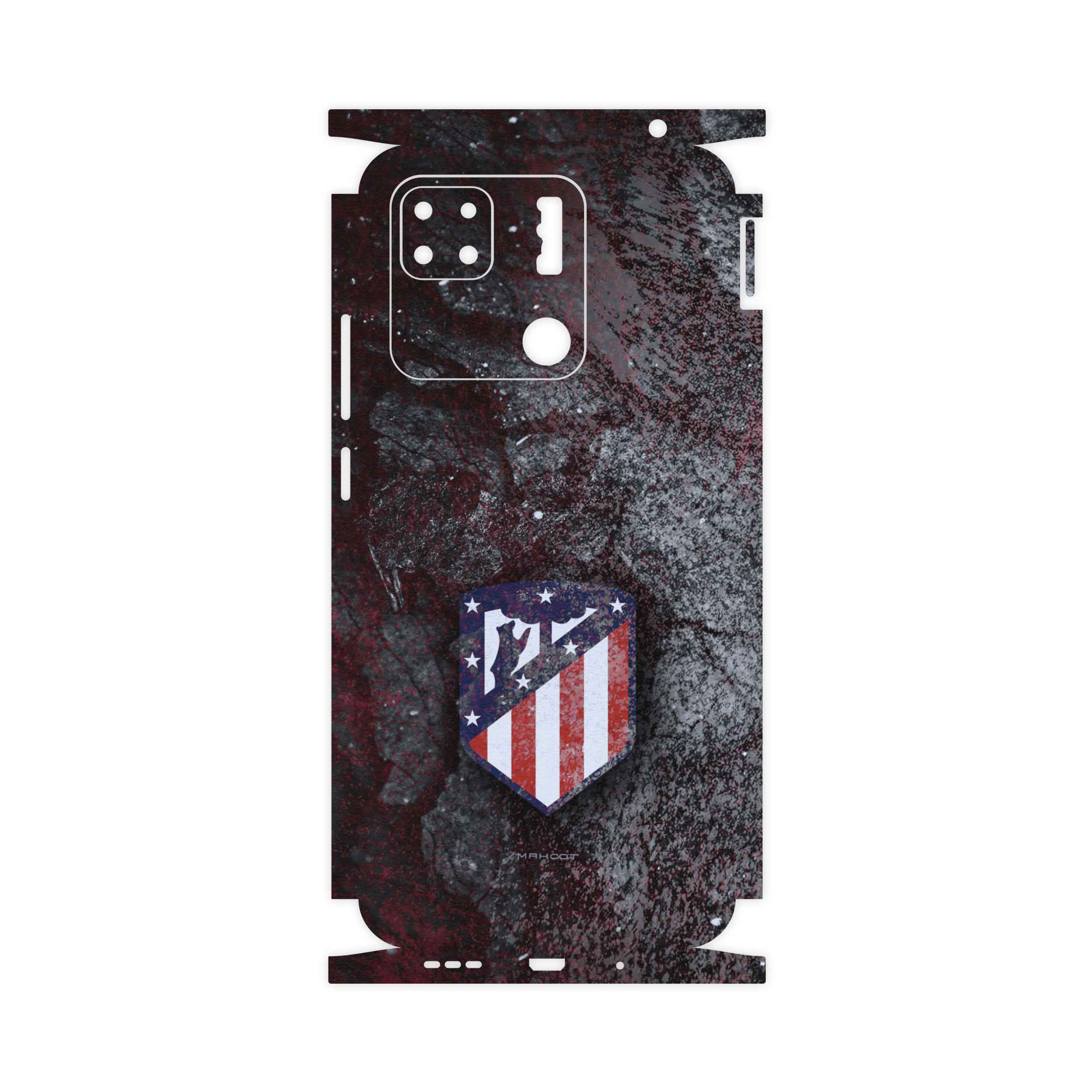 برچسب پوششی ماهوت مدل Atletico-de-Madrid-FullSkin مناسب برای گوشی موبایل شیائومی Redmi 10A