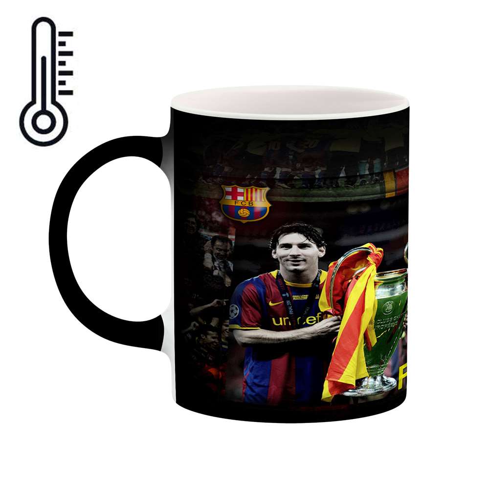 ماگ حرارتی کاکتی طرح بارسلونا مدل mgh12299