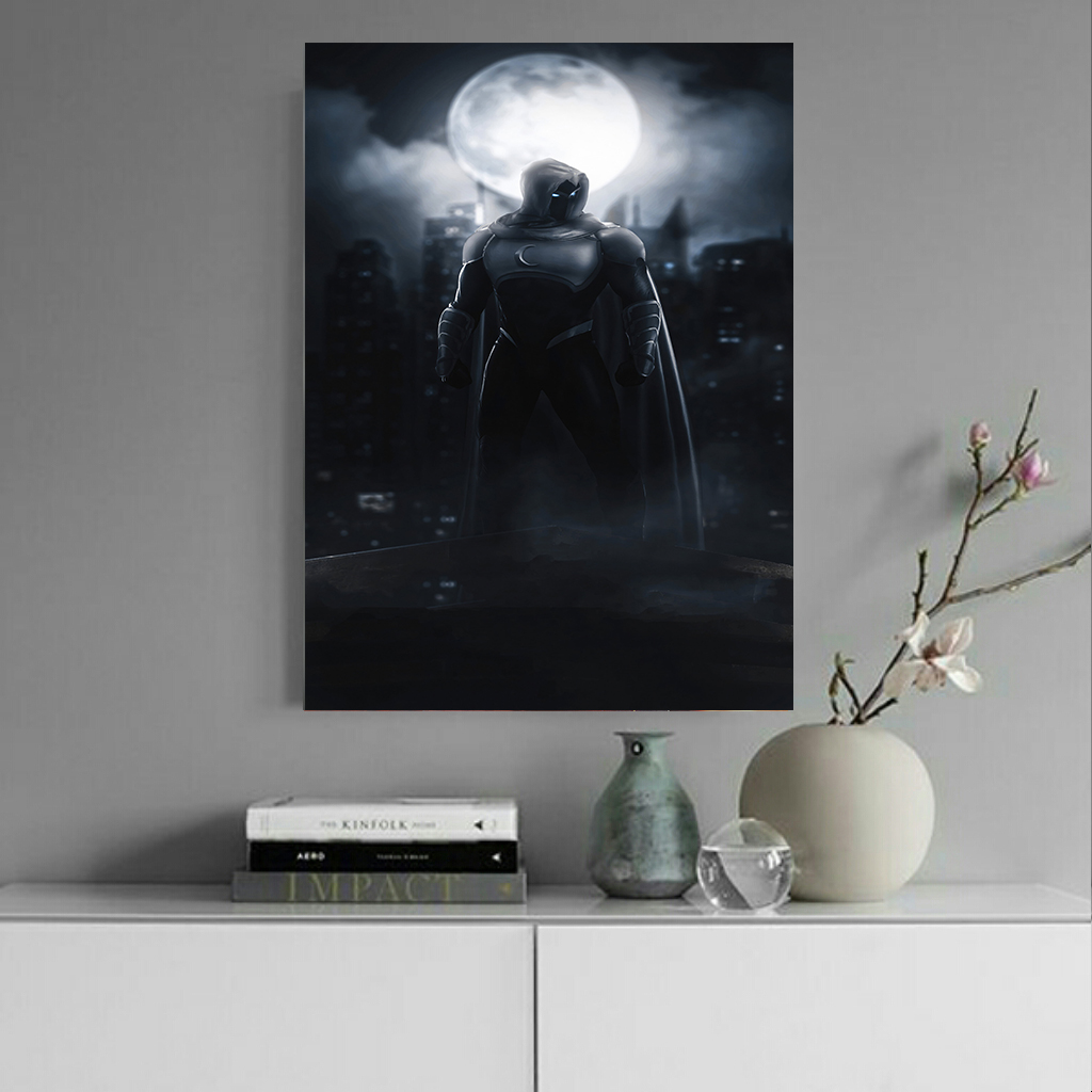 تابلو بوم طرح سریال مدل مون نایت کد AR2593