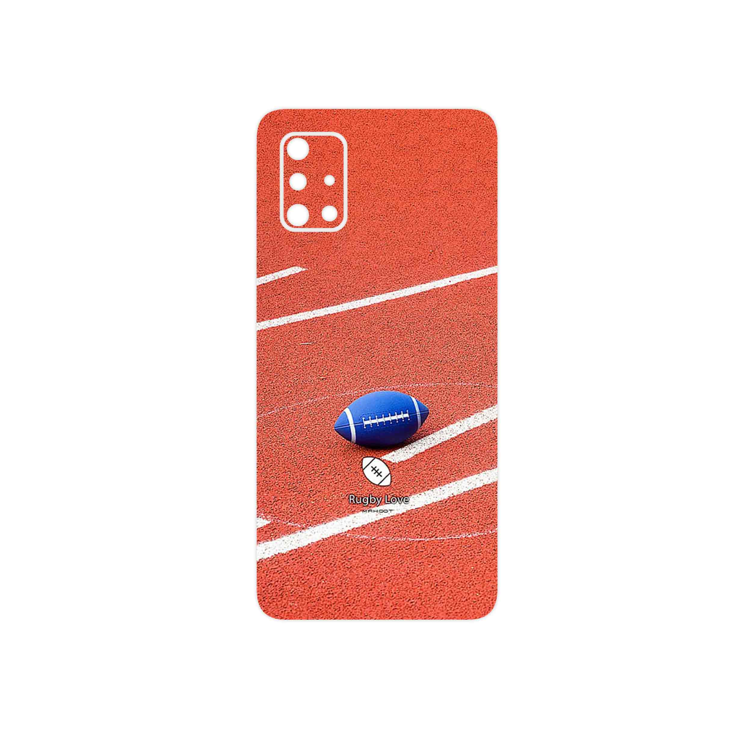 برچسب پوششی ماهوت مدل Rugby football مناسب برای گوشی موبایل سامسونگ Galaxy A71 5G