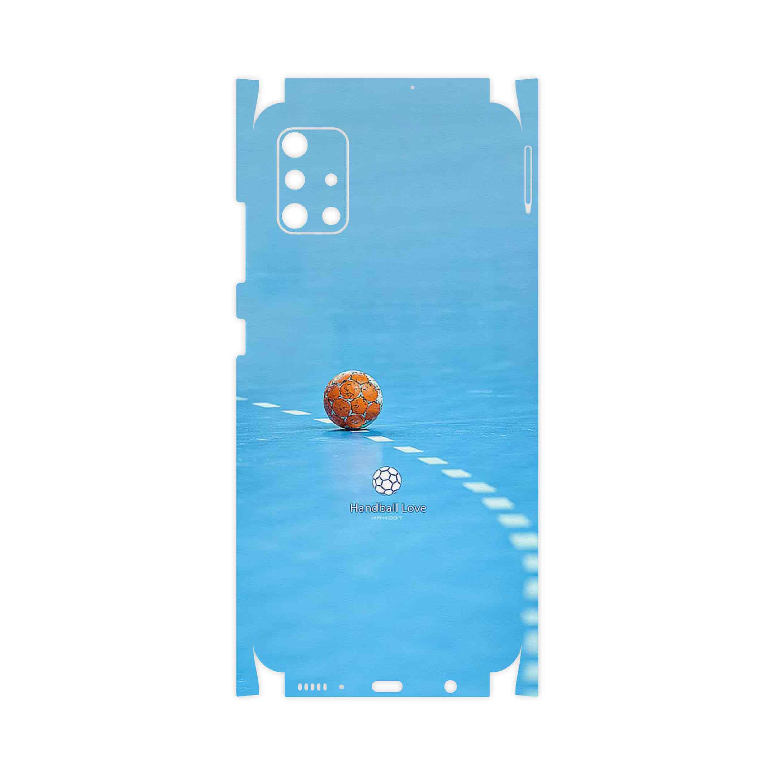 برچسب پوششی ماهوت مدل Handball-FullSkin مناسب برای گوشی موبایل سامسونگ Galaxy A51