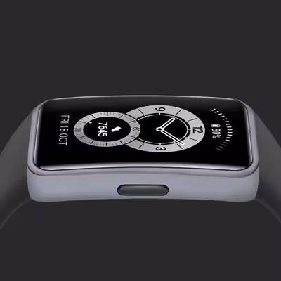 برچسب ماهوت طرح Matte Silver مناسب برای ساعت هوشمند هوآوی band 6