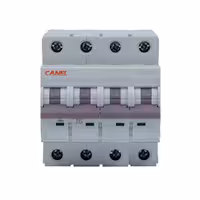 کلید مینیاتوری 40 آمپر چهار پل AC کانل کد B40-6KA-4P