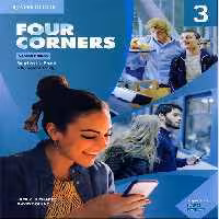Four Corners 3 2nd SB WB DVD کتاب فورکورنرز 3 (کتاب دانش آموزـ کتاب تمرین ـ فایل صوتی)