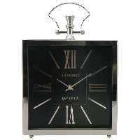 ساعت رومیزی آرتمیس کد 2030 Silver Black نقره ای مشکی